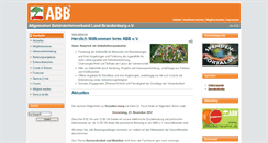 Desktop Screenshot of abbev.de